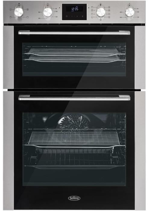 Belling BEL BI903MFC  Oven with Catalytic Liners 444411402 Built-in Double Electric Oven Stainless steel