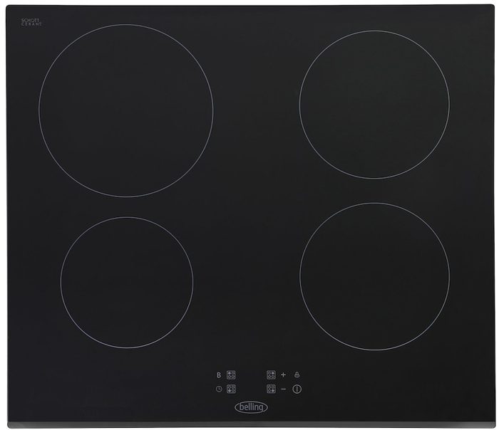 Belling BEL IHT603 BLK 60cm Induction Hob 444411632 Induction Hob Black