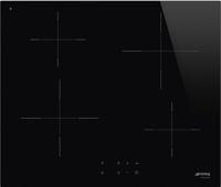 Smeg SI2641D 60cm touch control Induction Hob with Straight Edge Glass Induction Hob Black