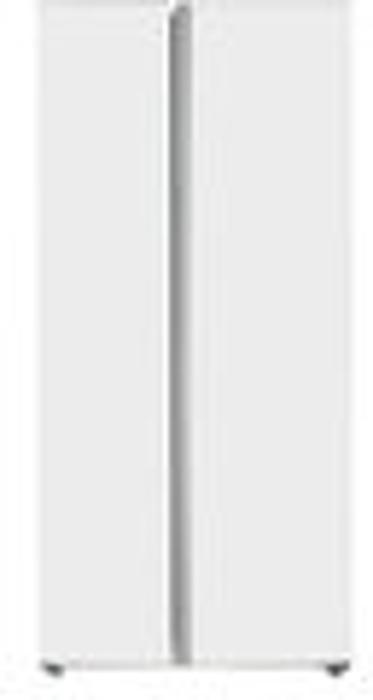 Teknix SBS84175W - 2 Door Side by Side American Style Fridge Freezer White