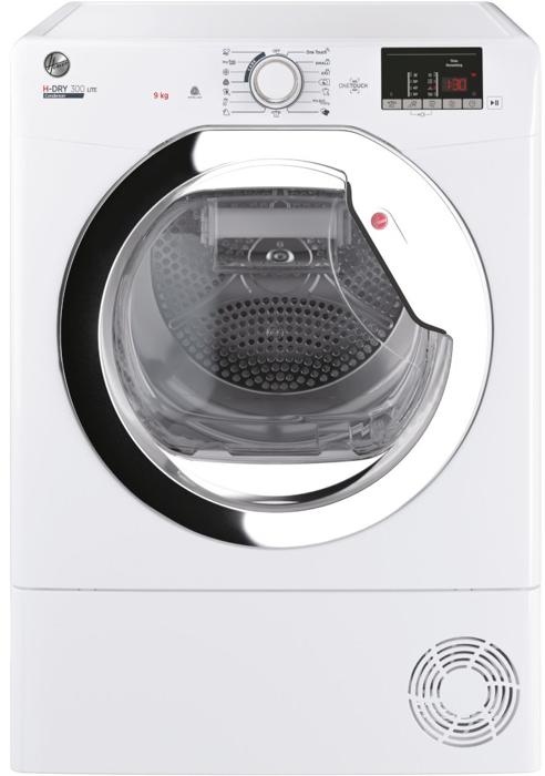 Hoover HLE C9DCE-80 Condenser 9kg In Door Tank ( HLEC9DCE-80 ) Freestanding Dryer White