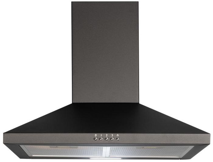 OEM CHL60BL 60cm Pyramid Chimney Cooker Hood Black