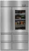 Caple CAFF60 1214cm 6 Compartment Frost Free American Style Fridge Freezer Stainless steel