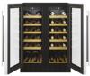 Hoover HWCB 60D UK/N H-WINE 700, 2 x Temperature Zones 38 Wine bottles ( HWCB60D ) Wine Cooler Black