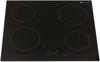 White Knight DAWKHBIC60-P 60cm 4 Zones Ceramic Hob Black