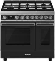 Smeg CPF92GMA Portofino 90cm Dual Fuel Range Cooker Anthracite