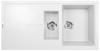 1810 BLADEDUO 150i BLD/150/I/PQ/REV/925 600mm 1.5 Bowl Purquartz Inset Sink White