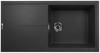 1810 Bladeuno 100i Large BLU/100/I/PQ/REV/LGE/910 600mm Single Bowl Purquartz Inset Sink Metallic Black