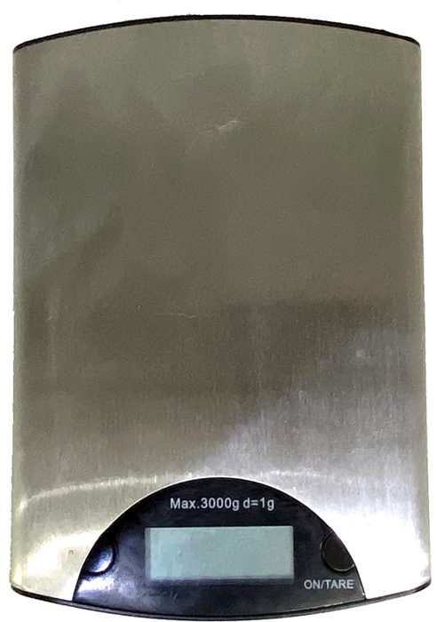 1810 Weighing Electronic Kitchen Scales Stainless steel