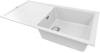 1810 Bladeuno 100i Large BLU/100/I/PQ/REV/LGE/915 600mm Single Bowl Purquartz Inset Sink Polar White