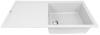 1810 Bladeuno 100i Large BLU/100/I/PQ/REV/LGE/915 600mm Single Bowl Purquartz Inset Sink Polar White