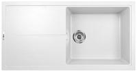 1810 Bladeuno 100i Large BLU/100/I/PQ/REV/LGE/915 600mm Single Bowl Purquartz Inset Sink Polar White