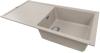 1810 Bladeuno 100i Large BLU/100/I/PQ/REV/LGE/911 600mm Single Bowl Purquartz Inset Sink Champagne