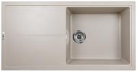 1810 Bladeuno 100i Large BLU/100/I/PQ/REV/LGE/911 600mm Single Bowl Purquartz Inset Sink Champagne