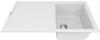 1810 Bladeuno 860i BLU/86/I/PQ/REV/905 450mm Single Bowl Purquartz Inset Sink Polar White