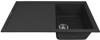 1810 Bladeuno 860i BLU/86/I/PQ/REV/900 450mm Single Bowl Purquartz Inset Sink Metallic Black