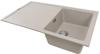 1810 Bladeuno 860i BLU/86/I/PQ/REV/901 450mm Single Bowl Purquartz Inset Sink Champagne