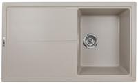 1810 Bladeuno 860i BLU/86/I/PQ/REV/901 450mm Single Bowl Purquartz Inset Sink Champagne