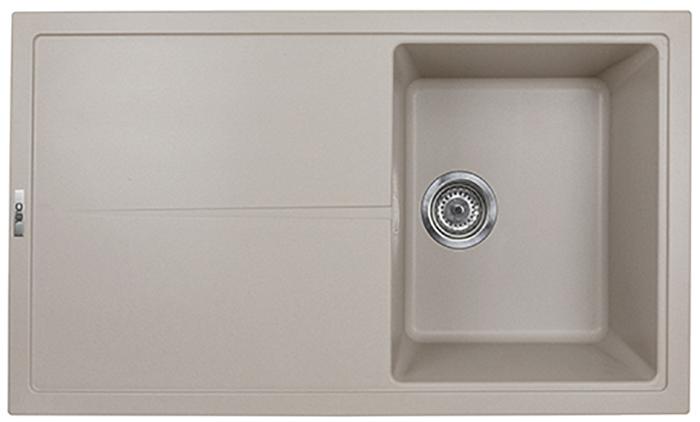 1810 Bladeuno 860i BLU/86/I/PQ/REV/901 450mm Single Bowl Purquartz Inset Sink Champagne
