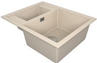 1810 Shardduo 615i SD/615I/PQ/803 600mm 1.5 Bowl Purquartz Undermount Sink Champagne