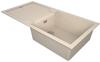 1810 Sharduno 100i SU/100/I/PQ/REV/813 600mm Single Bowl Purquartz Inset Sink Champagne