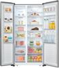 Fridgemaster MS91521FFS 519-Litre No Frost with Water Dispenser American Style Fridge Freezer Silver