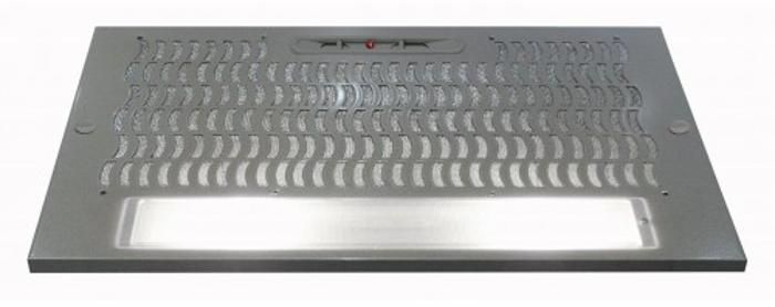 CDA CCA51SI  Canopy extractor 50cm Hood Silver