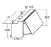 OEM INT60SS 60cm Integrated Extractor Hood Silver