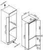 OEM RFF101 Frost Free 70/30 243-Litres Integrated Fridge Freezer White