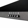 OEM CHL90BL 90cm  Pyramid Chimney Cooker Hood Black