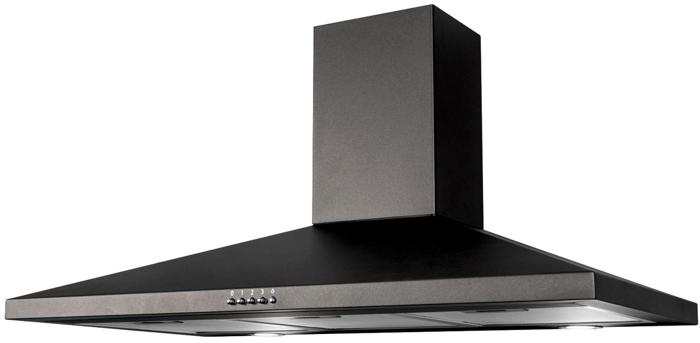 OEM CHL90BL 90cm  Pyramid Chimney Cooker Hood Black