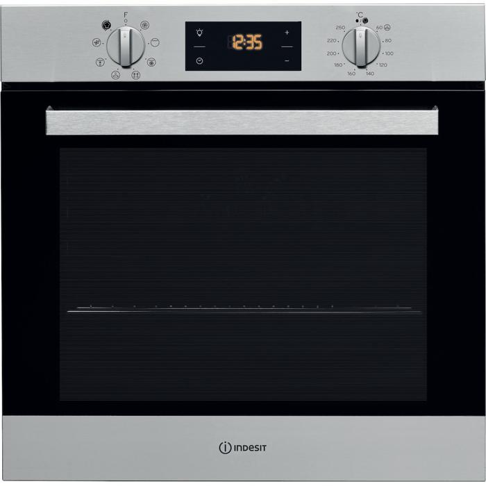Indesit IFW 6340 IX UK Aria  Fan ( IFW6340IX ) Built-in Single Electric Oven Inox