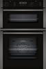 NEFF U2ACM7HG0B N 50 Built-in Double Electric Oven Graphite