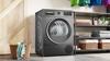 Bosch WGG244ZCGB Series 6 9 kg 1400 rpm Washer + WQG245R9GB Series 6Heat pump tumble 9 kg Dryer Freestanding Washing Machine and Dryer Cast Iron Grey