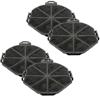 OEM SIACHA17 (Pack of 2) Carbon Re-circulation Filters Hood Filters Black