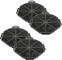 OEM SIACHA17 (Pack of 2) Carbon Re-circulation Filters Hood Filters Black