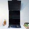 CDA EVA60BL 60cm Angled Extractor Hood Black