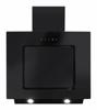 CDA EVA60BL 60cm Angled Extractor Hood Black