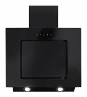 CDA EVA60BL 60cm Angled Extractor Hood Black