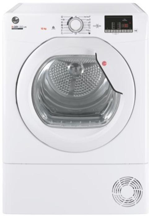 Hoover HLE C10DG-80 H-DRY 300 LITE  10kg Condenser tumble ( HLEC10FDG ) Freestanding Dryer White