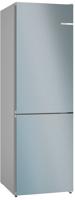 Bosch KGN362LDFG Series 4 70/30  186 x 60cm No Frost 321-litres Freestanding Fridge-Freezer Inox