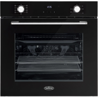 Belling BEL BI603MF  60cm 444411626  Multifunction Built-in Single Electric Oven Black