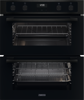 Zanussi ZPCNA4K1  Series 40 AirFry Built-Under Double Electric Oven Black