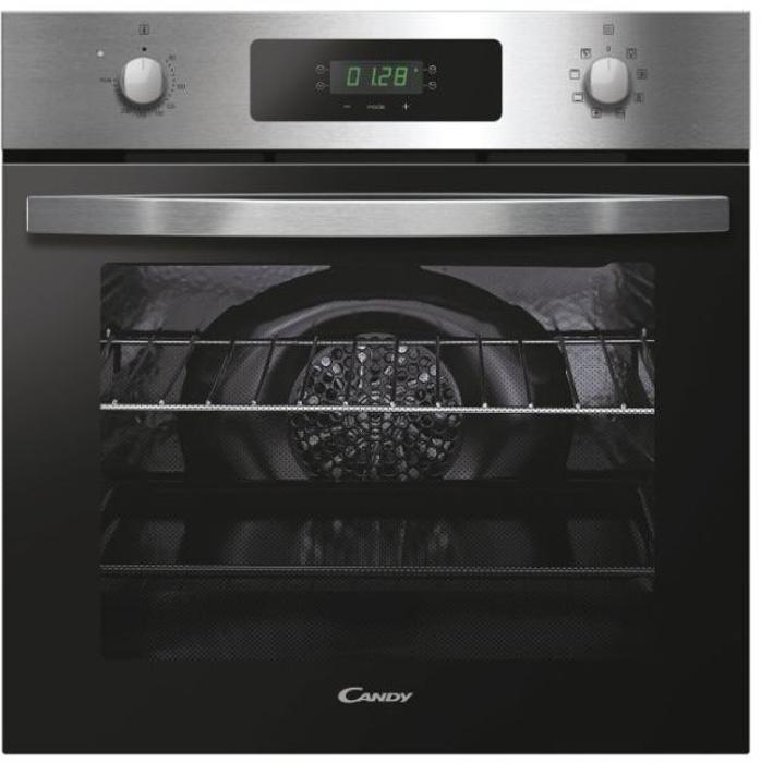 Candy FIDCX605 Convection + Fan, 65 litres Built-in Single Electric Oven Stainless steel