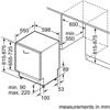 Bosch SMV46KX01E Serie | 60cm 13 Place Settings Integrated Dishwasher 