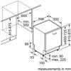 Bosch SMV46KX01E Serie | 60cm 13 Place Settings Integrated Dishwasher 