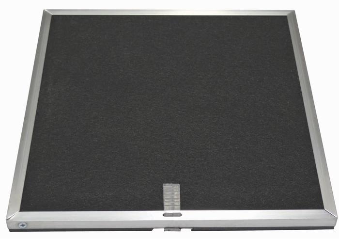 CDA CHA12 Cooker Hood Recirculation Square Charcoal Filter For ECP/ECN Models Hood Filters Black
