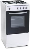 Montpellier MSG50W 50cm Single Cavity Freestanding Gas Cooker White