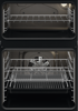 Zanussi ZKCNA7KN Series 40 AirFry Built-in Double Electric Oven Black