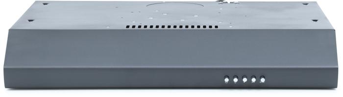 Montpellier MCV60BK 60cm Visor Hood Black